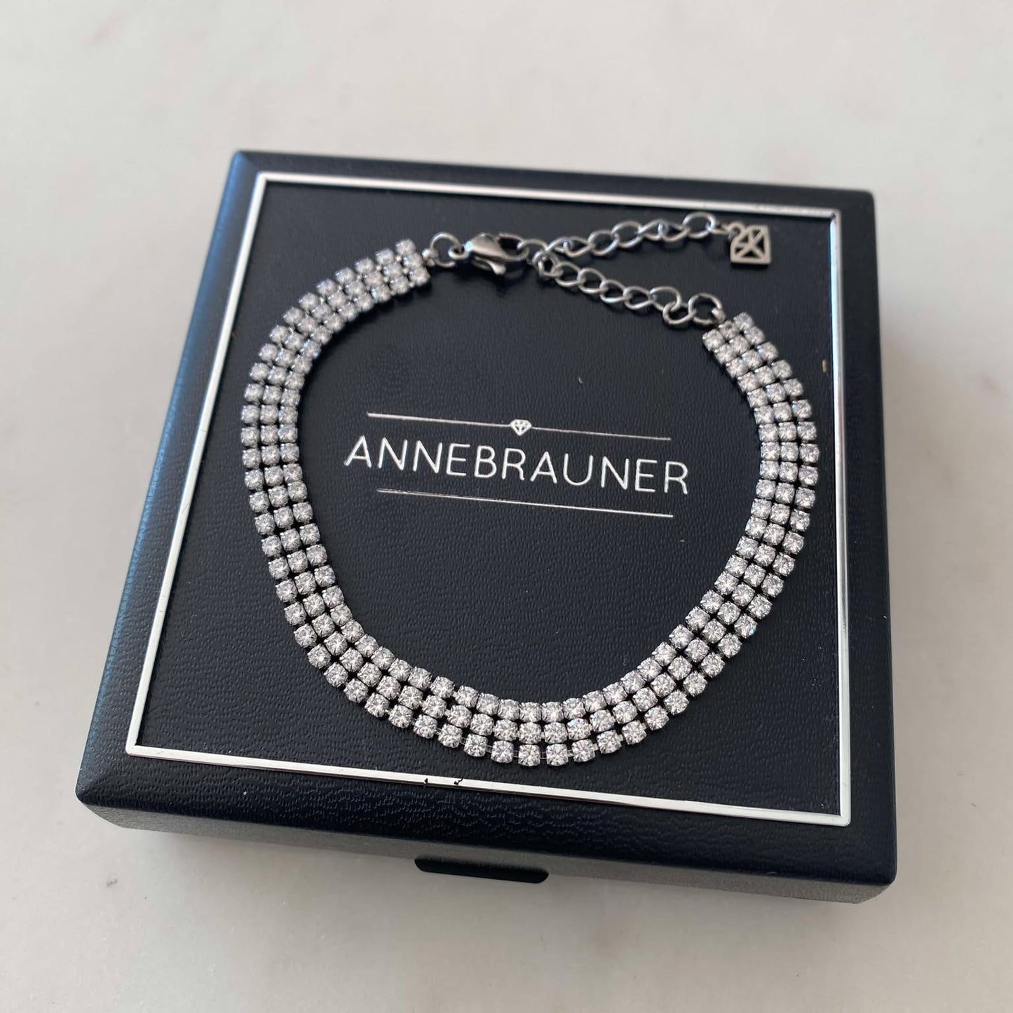 ANNEBRAUNER Triple Tennis Bracelet