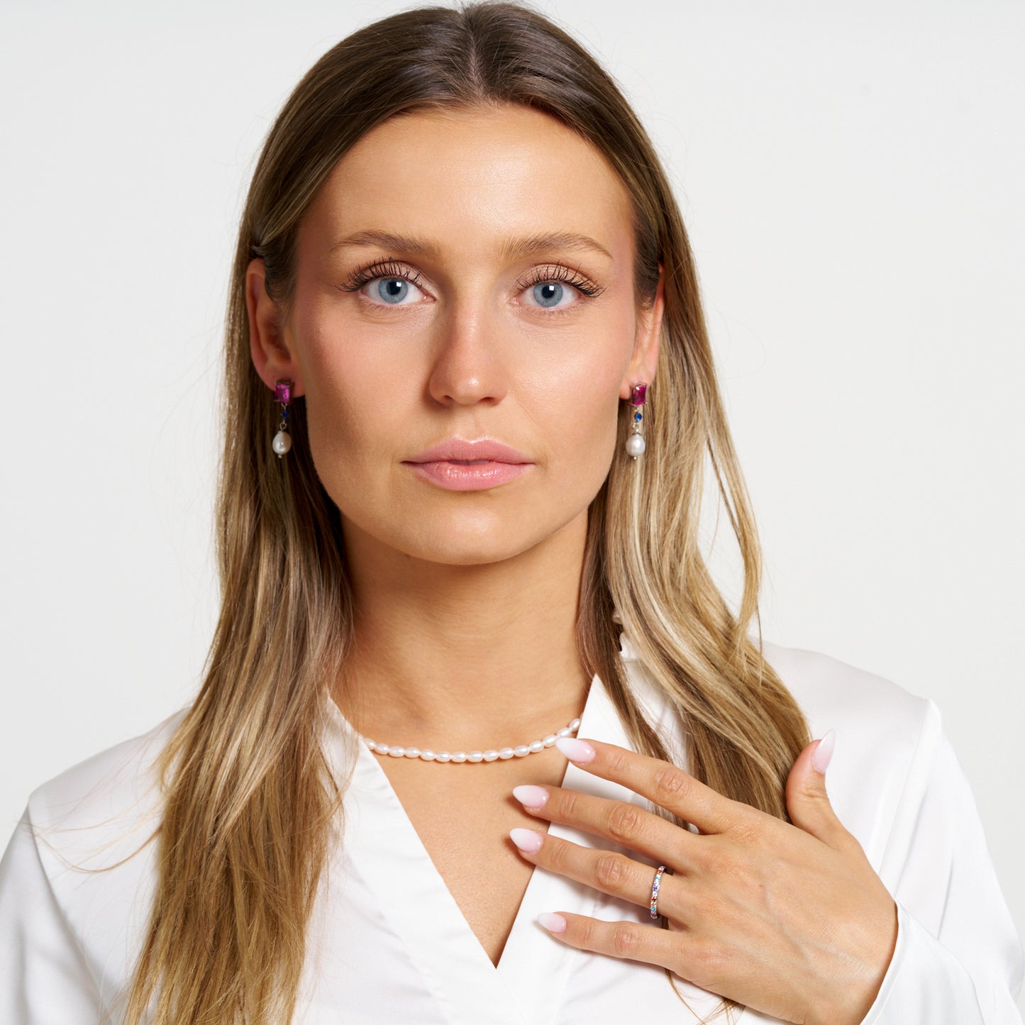 ANNEBRAUNER Lovely Pearl Halskæde 18K Guldbelagt
