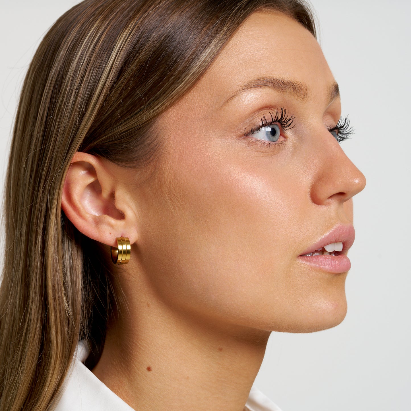 ANNEBRAUNER Chunky Hoop 18K Guldbelagt