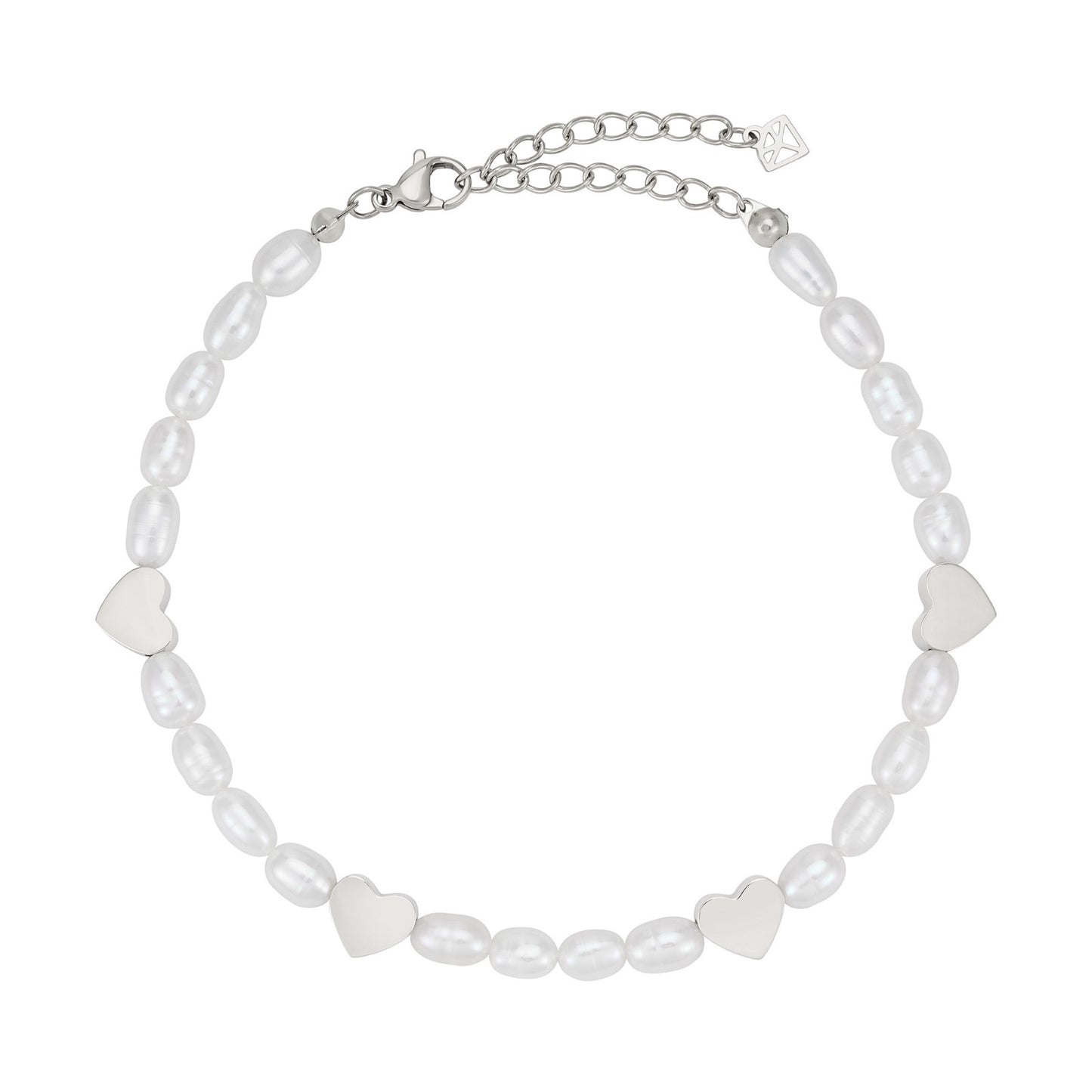 ANNEBRAUNER Pearl Love Ankelkæde