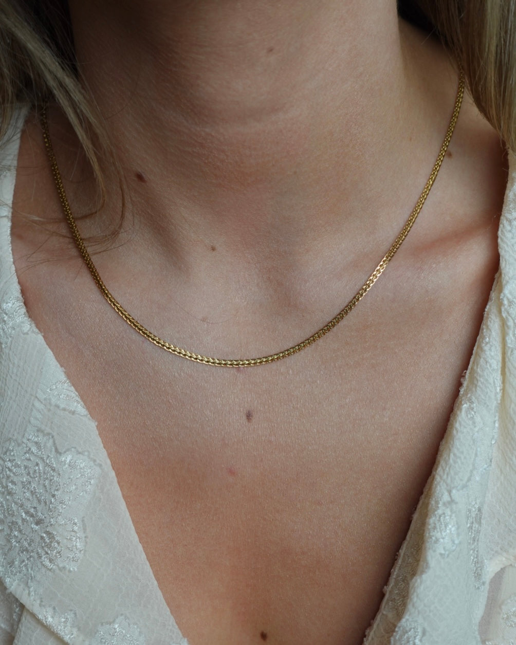 ANNEBRAUNER Knit Halskæde 18K Guldbelagt