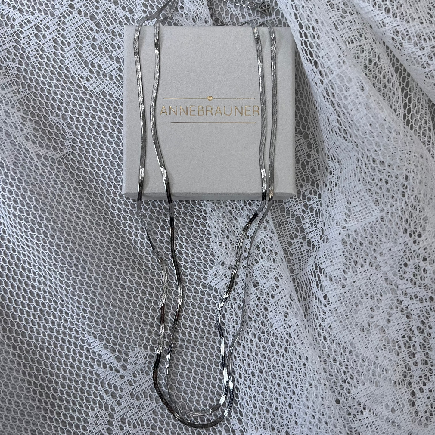 ANNEBRAUNER Double Snake Halskæde