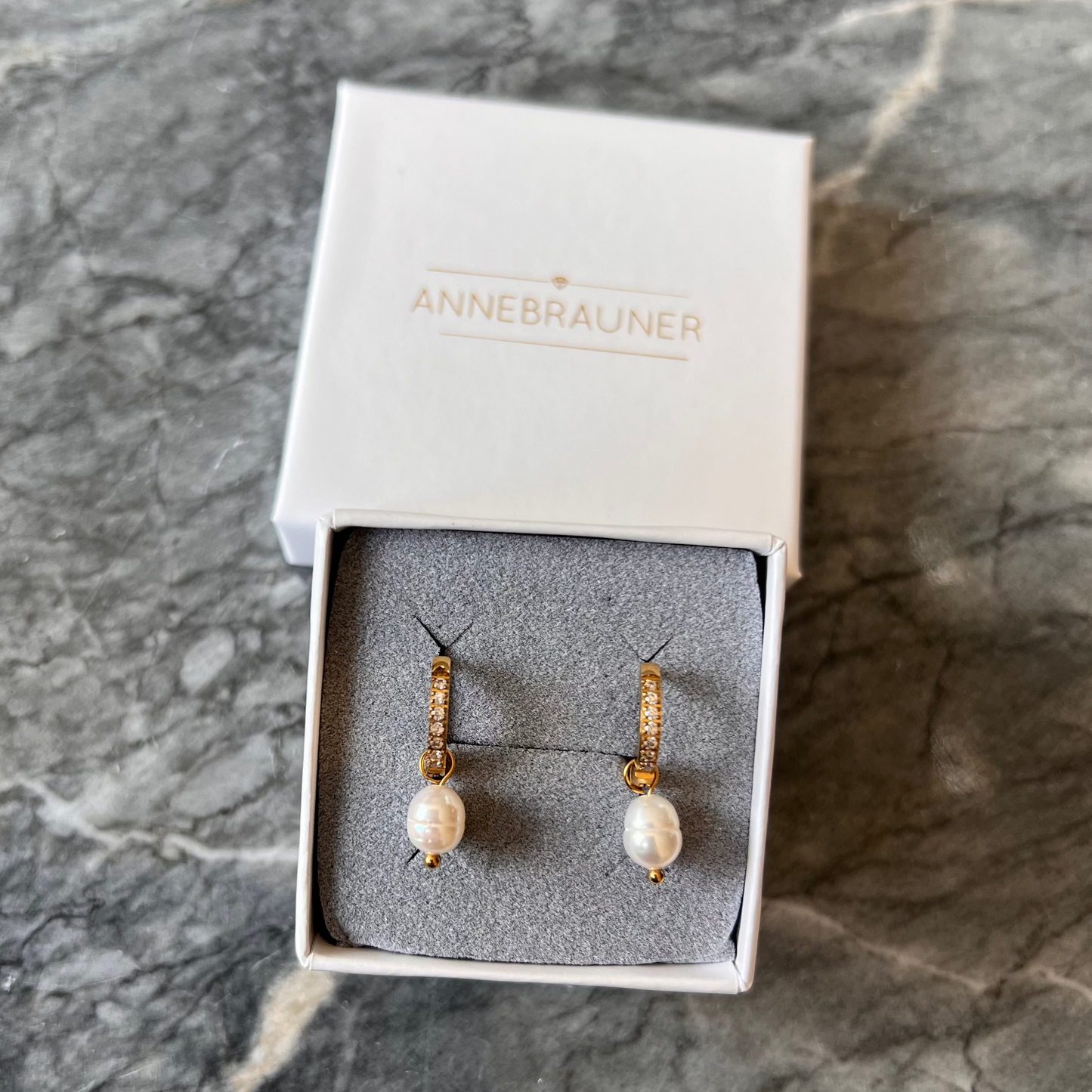 ANNEBRAUNER Zirconia Pearl Creole
