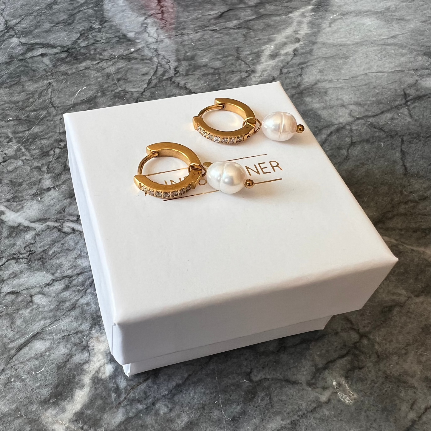 ANNEBRAUNER Zirconia Pearl Creole