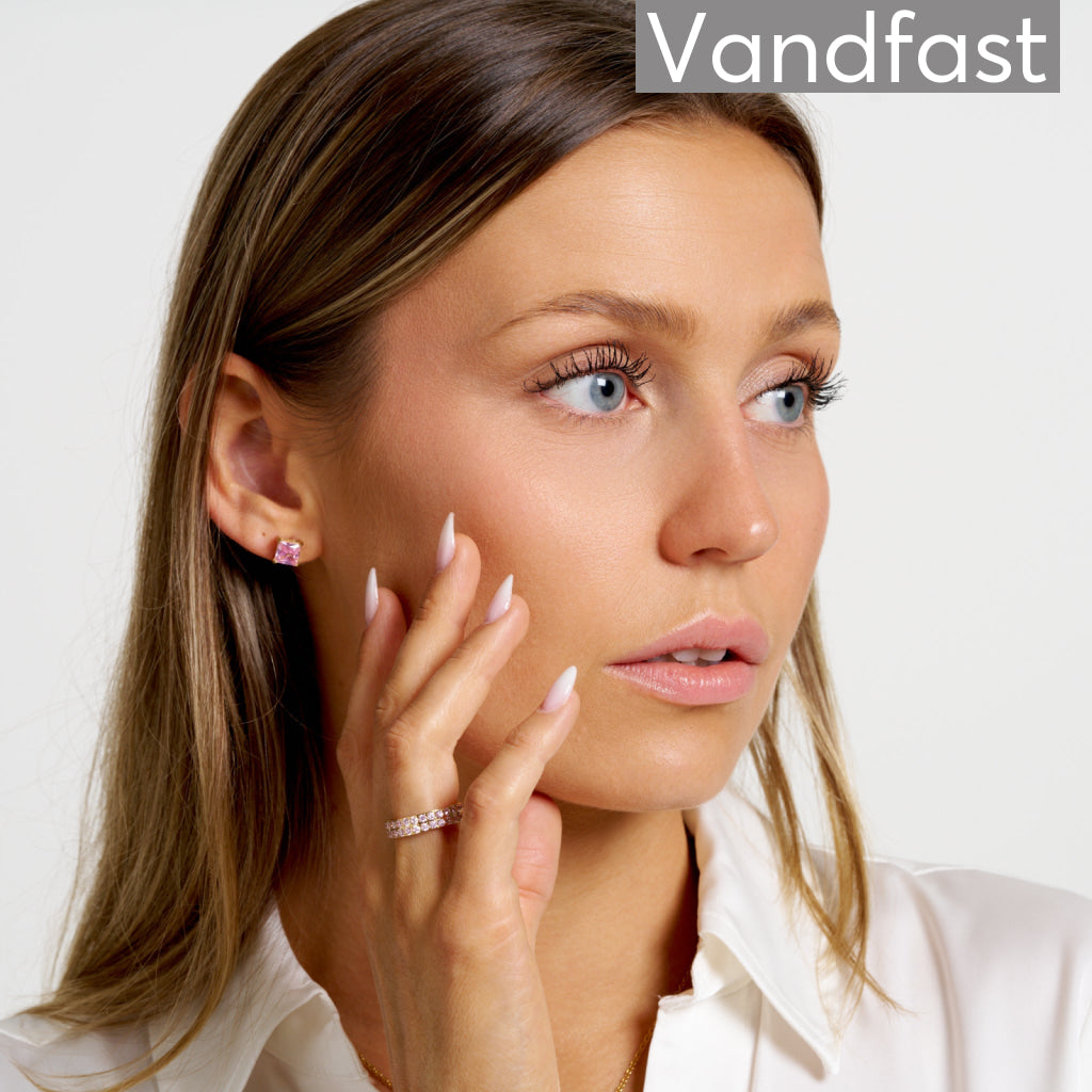 ANNEBRAUNER Alliance Pink Ring 18K Guldbelagt