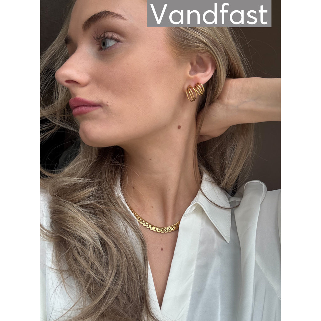 ANNEBRAUNER Armadillo Halskæde 18K Guldbelagt - Halskæde