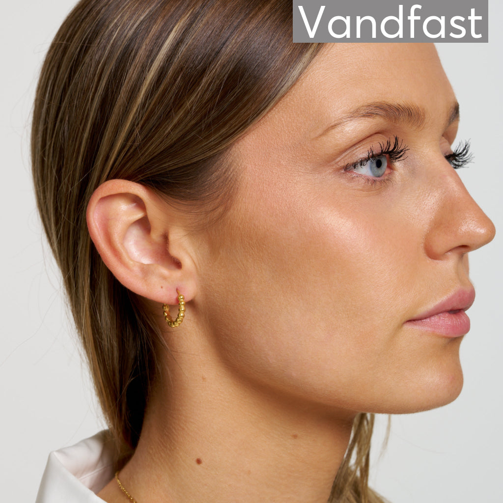 ANNEBRAUNER Athen Creole Øreringe 18K Guldbelagt