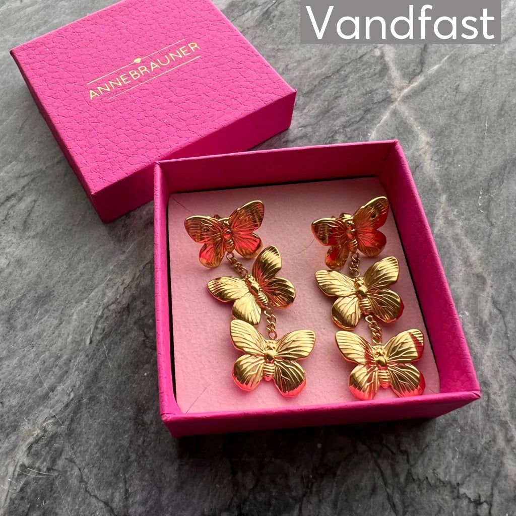 ANNEBRAUNER Big Butterfly Earrings