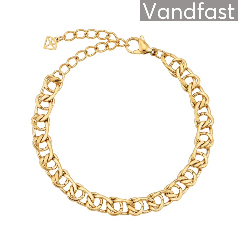 ANNEBRAUNER Bismarck Armbånd 18k Guldbelagt