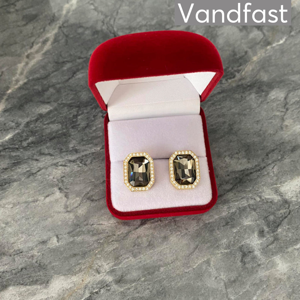 Annebrauner Black Shadow Earrings