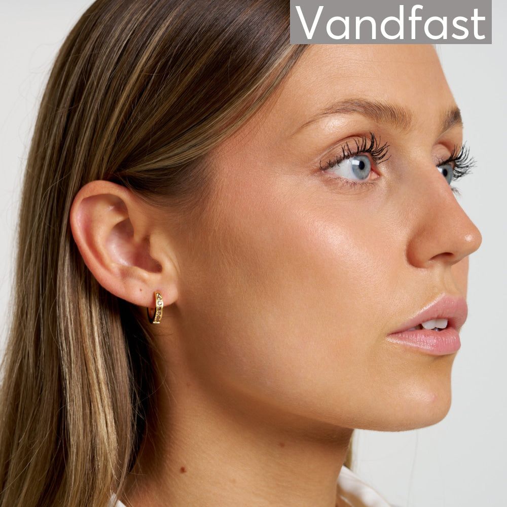 ANNEBRAUNER Creole Line Coffee Ørering 18K Guldbelagt