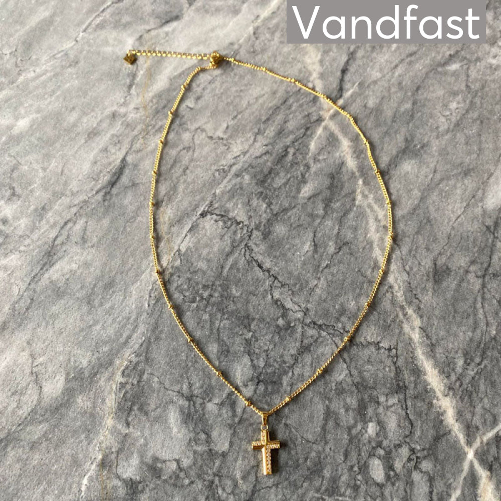 Annebrauner Cross Necklace 45Cm