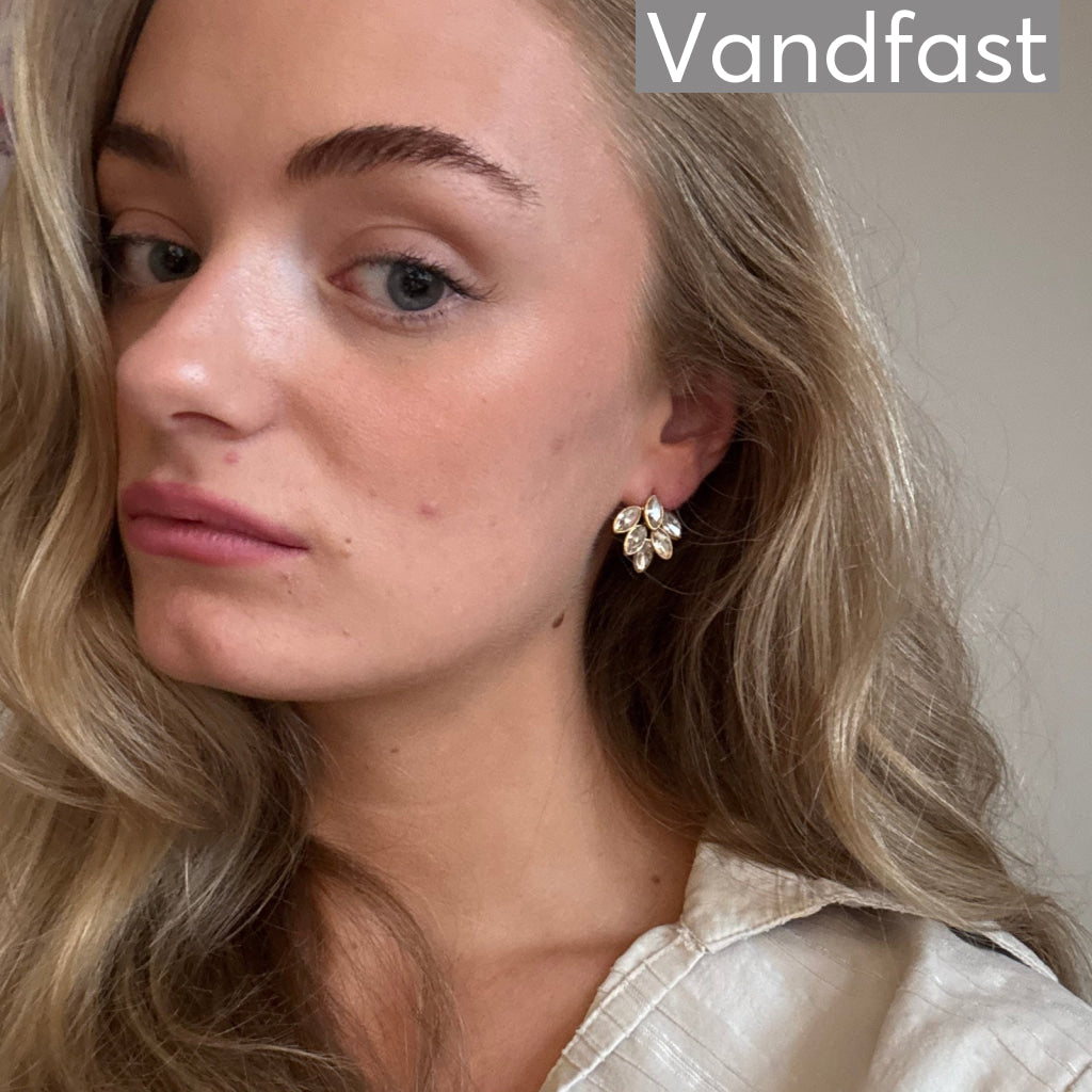 ANNEBRAUNER Drop Øreringe 18K Guldbelagt - Ørering