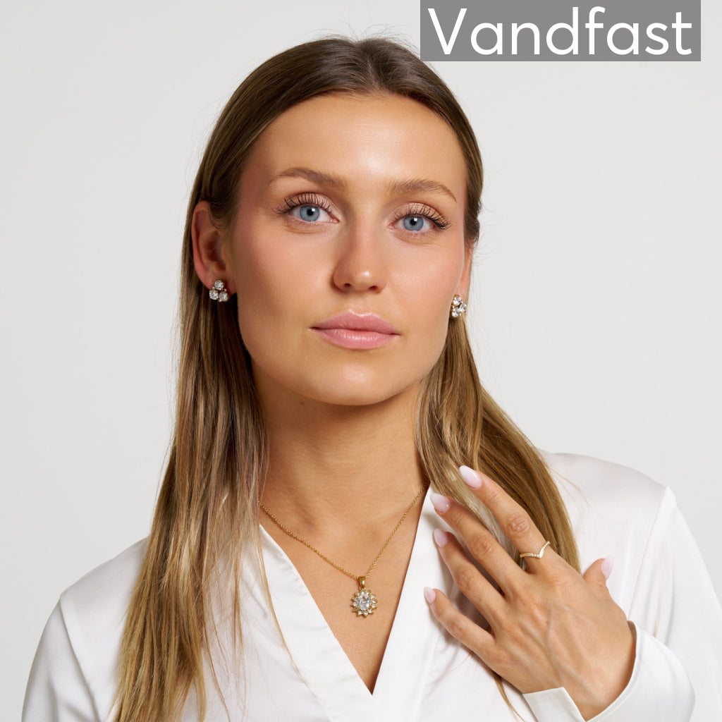 ANNEBRAUNER Esmeralda Halskæde 18K Guldbelagt