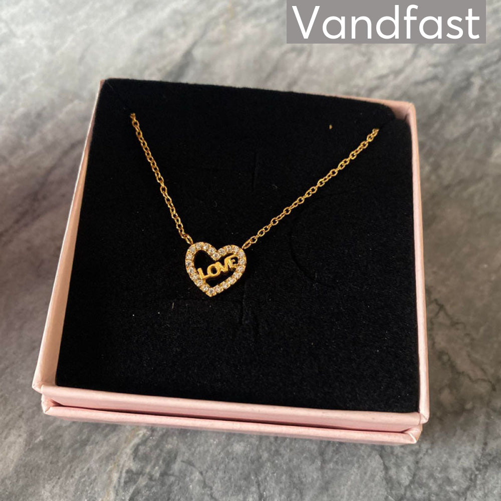 Annebrauner Heart Love Necklace 45Cm