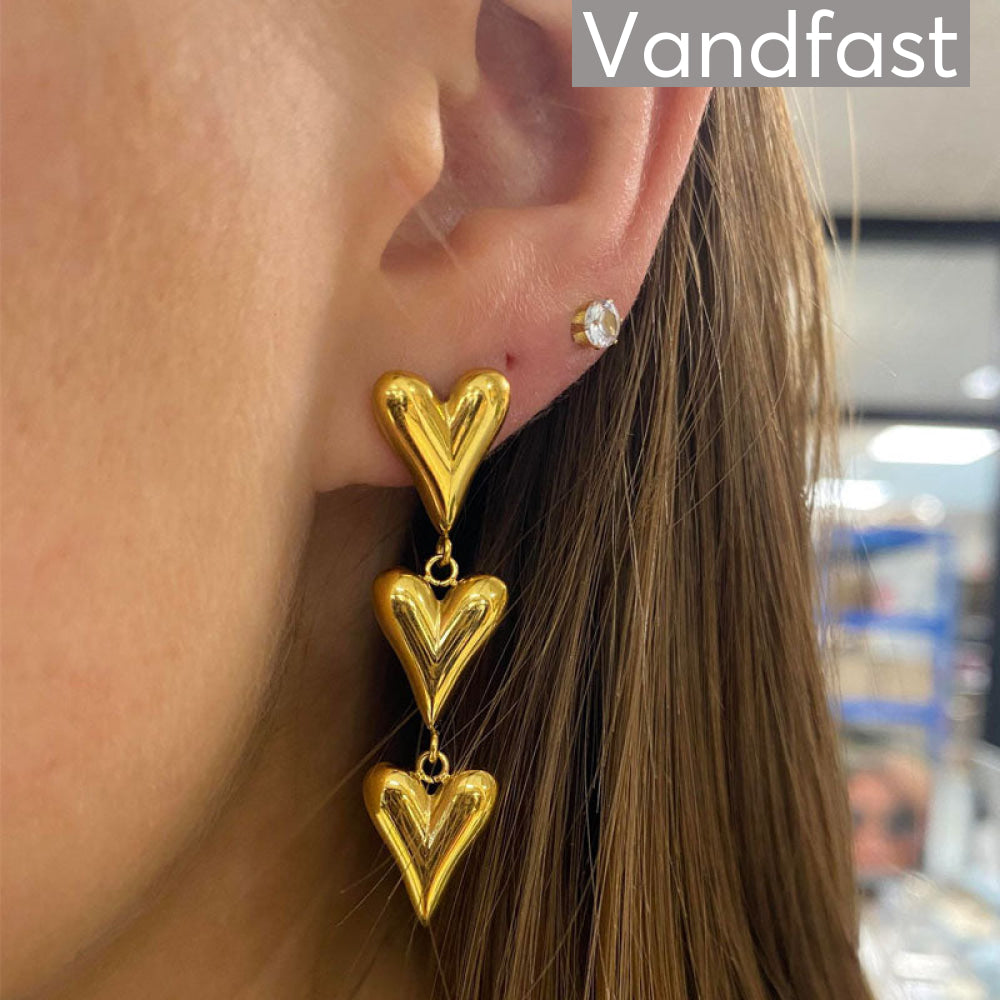 Annebrauner Kenya Heart Earrings