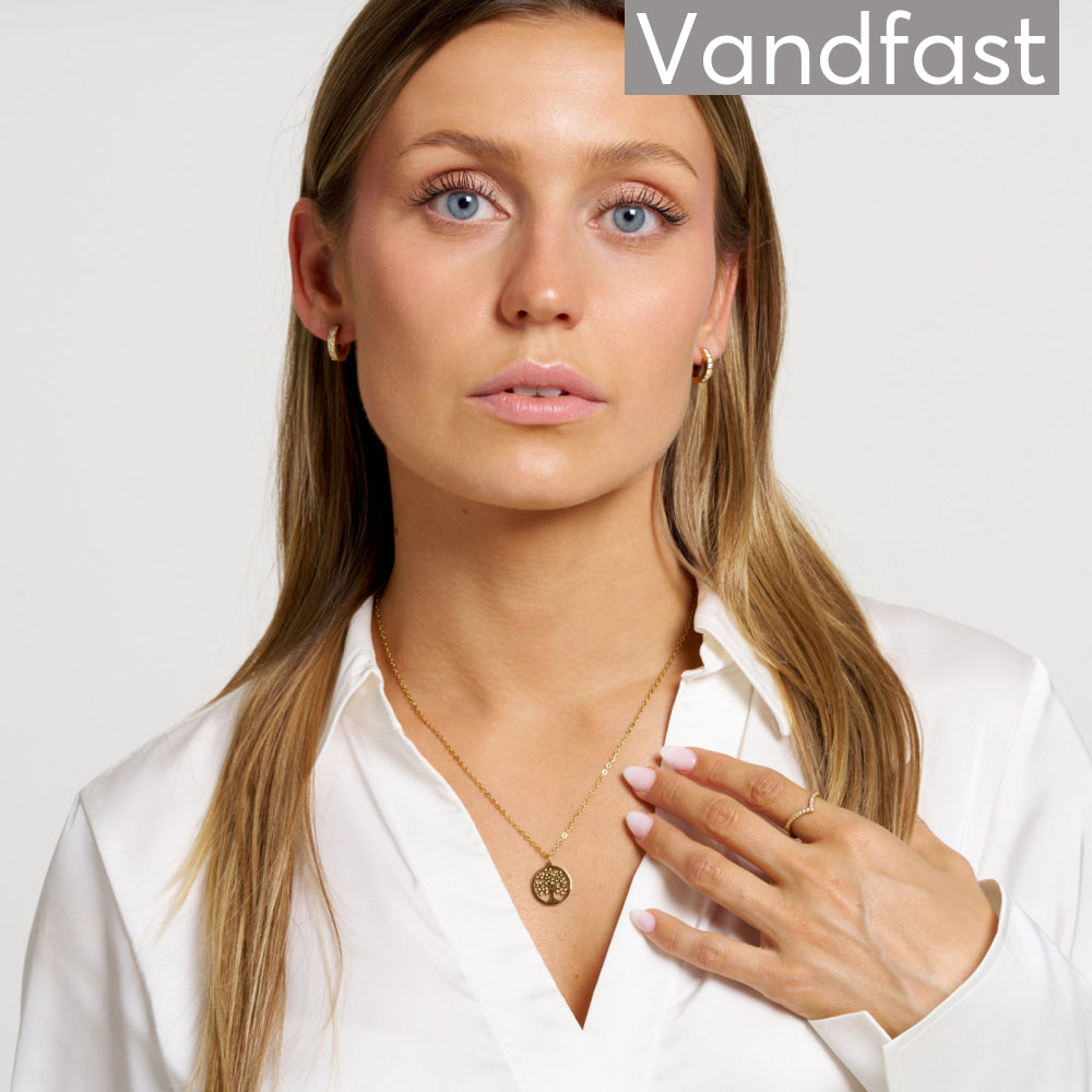 ANNEBRAUNER Livets Træ halskæde 18K Guldbelagt