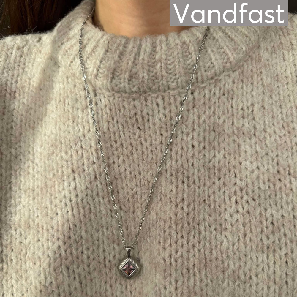ANNEBRAUNER Milano Necklace Rhodolite