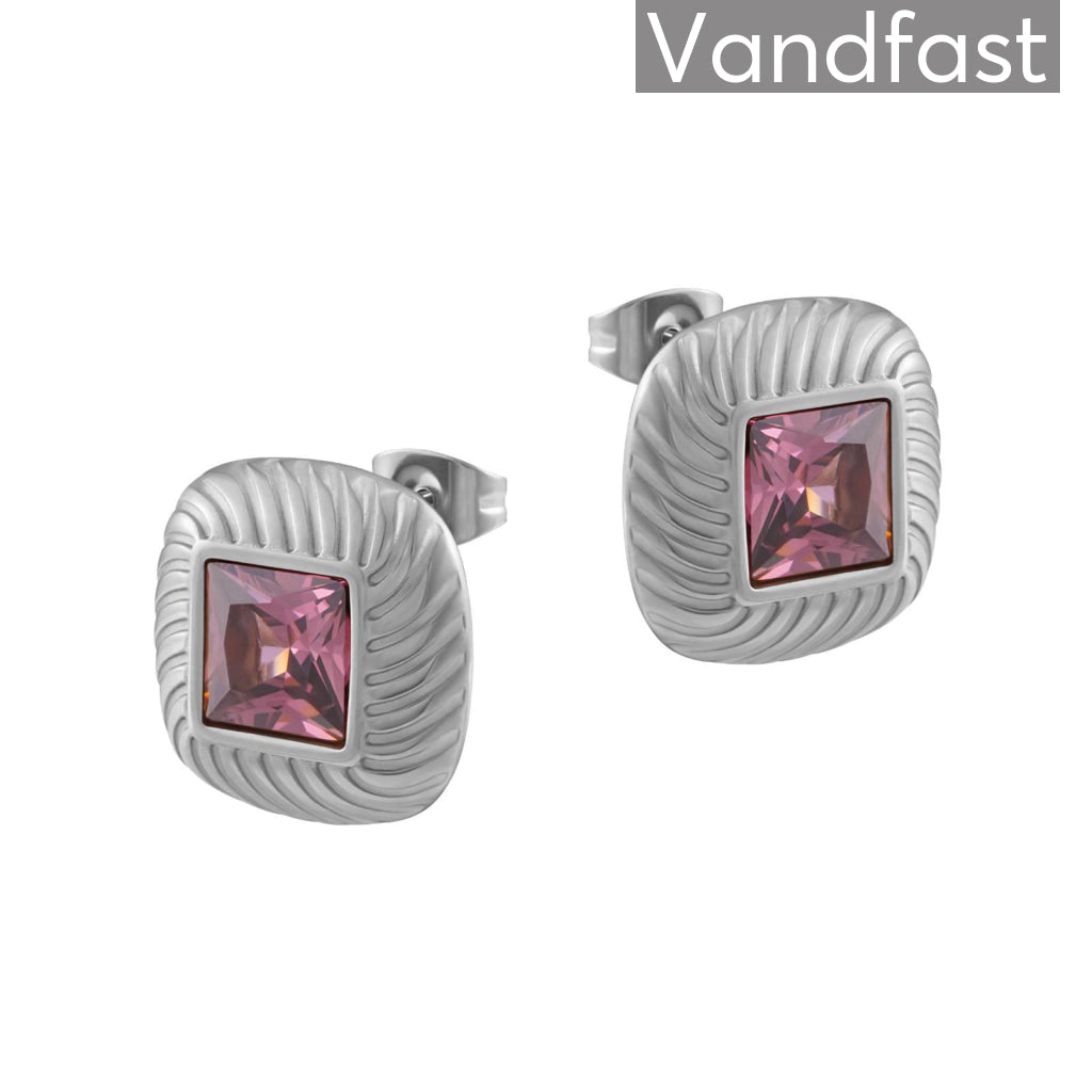 Annebrauner Milano Earrings Rhodolite