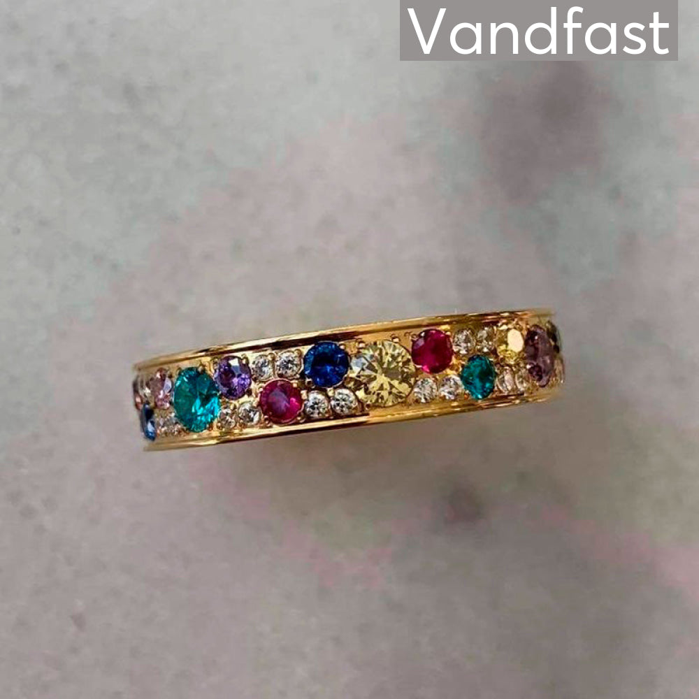 Annebrauner Multicolor Sparkling Ring