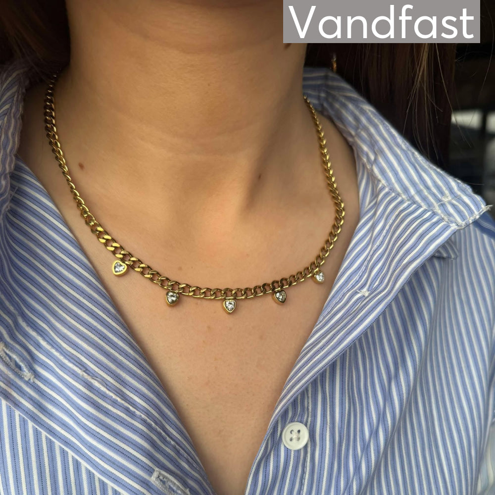 Annebrauner Panzer Heart Necklace