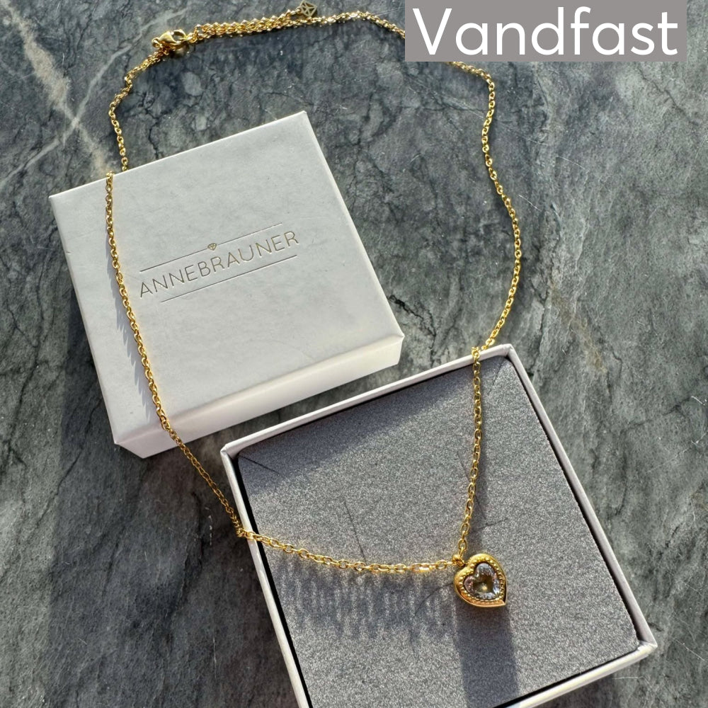 Annebrauner Passion Heart Necklace Clear