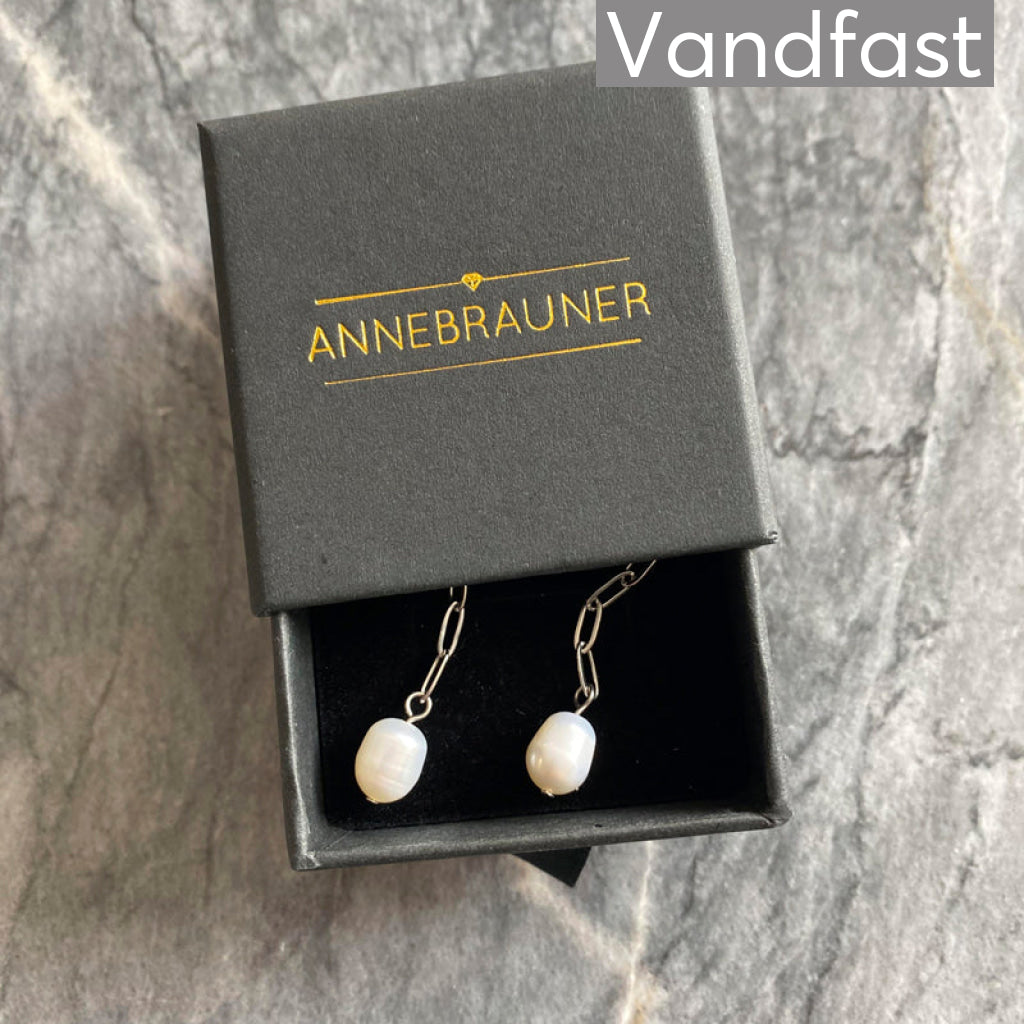 Annebrauner Pearl Link Earrings