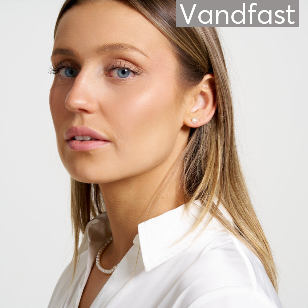 ANNEBRAUNER Pearl Studs Øreringe 18K Guldbelagt