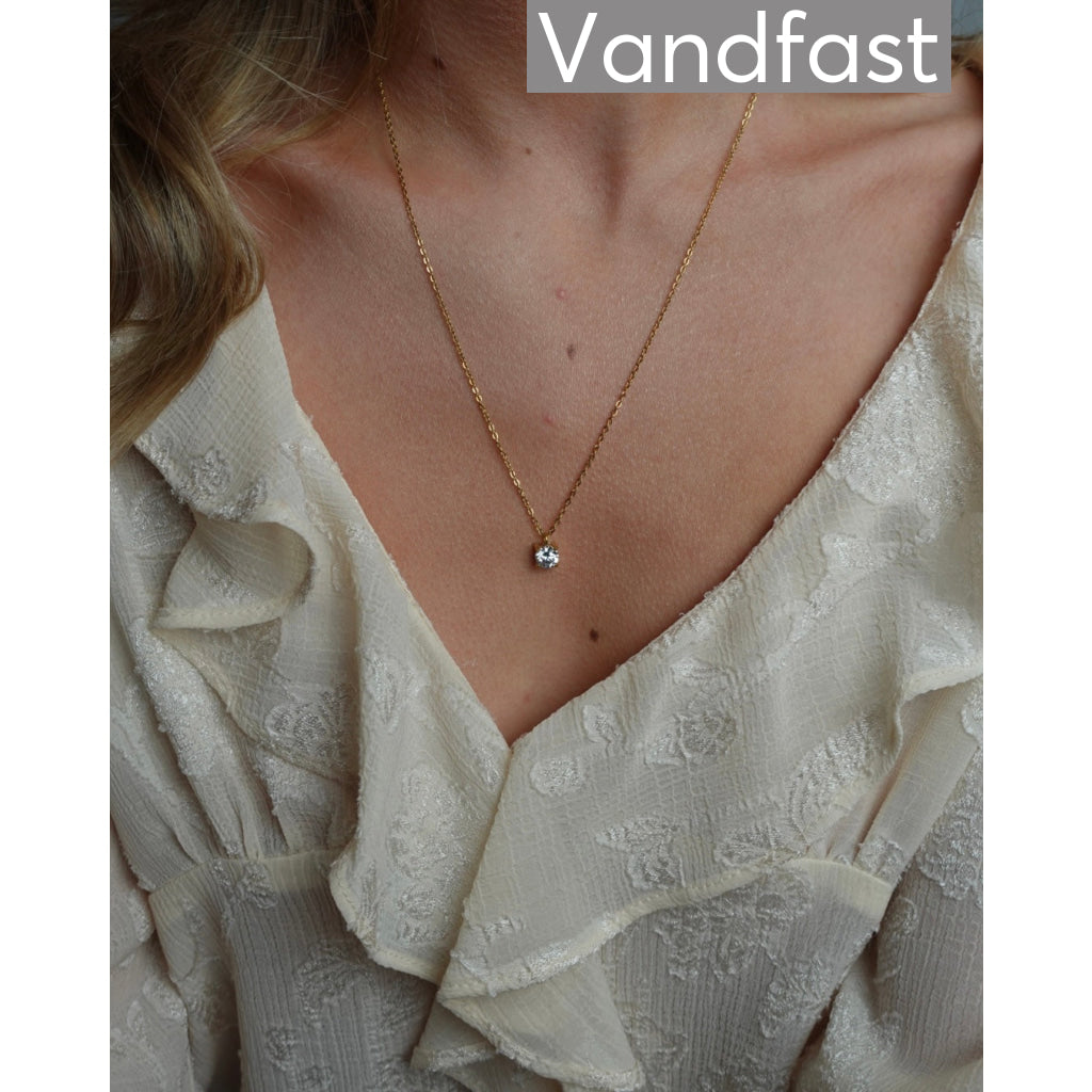 ANNEBRAUNER Princess Halskæde 18K Guldbelagt
