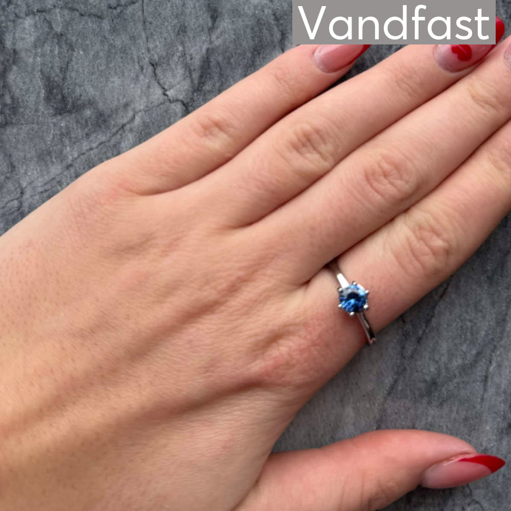 ANNEBRAUNER Princess Ring Sapphire Blue