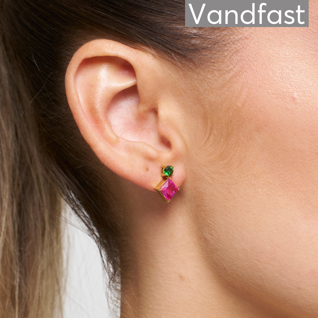 Annebrauner Princess Square Green/Rose