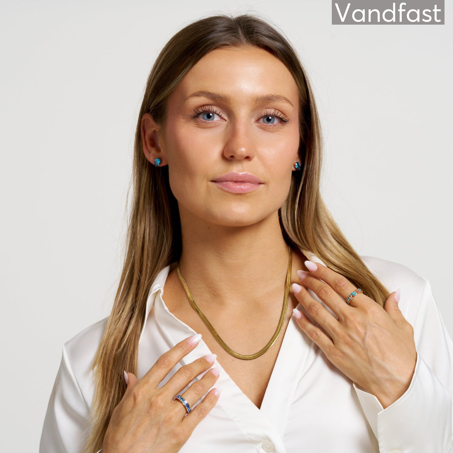 ANNEBRAUNER Snake 5 mm Halskæde 18K Guldbelagt
