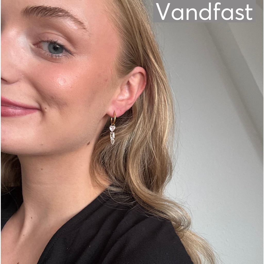 ANNEBRAUNER Stella Creoler 18K Guldbelagt - Ørering