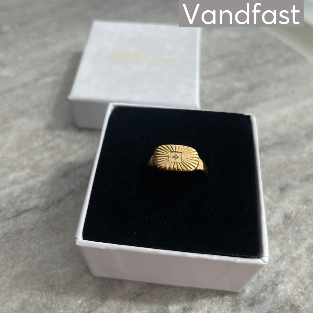 ANNEBRAUNER Sun Rays Burst Ring