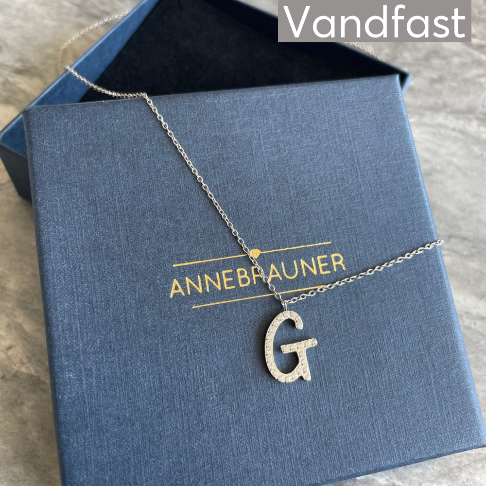 ANNEBRAUNER The Letter Necjkace G Halskæde