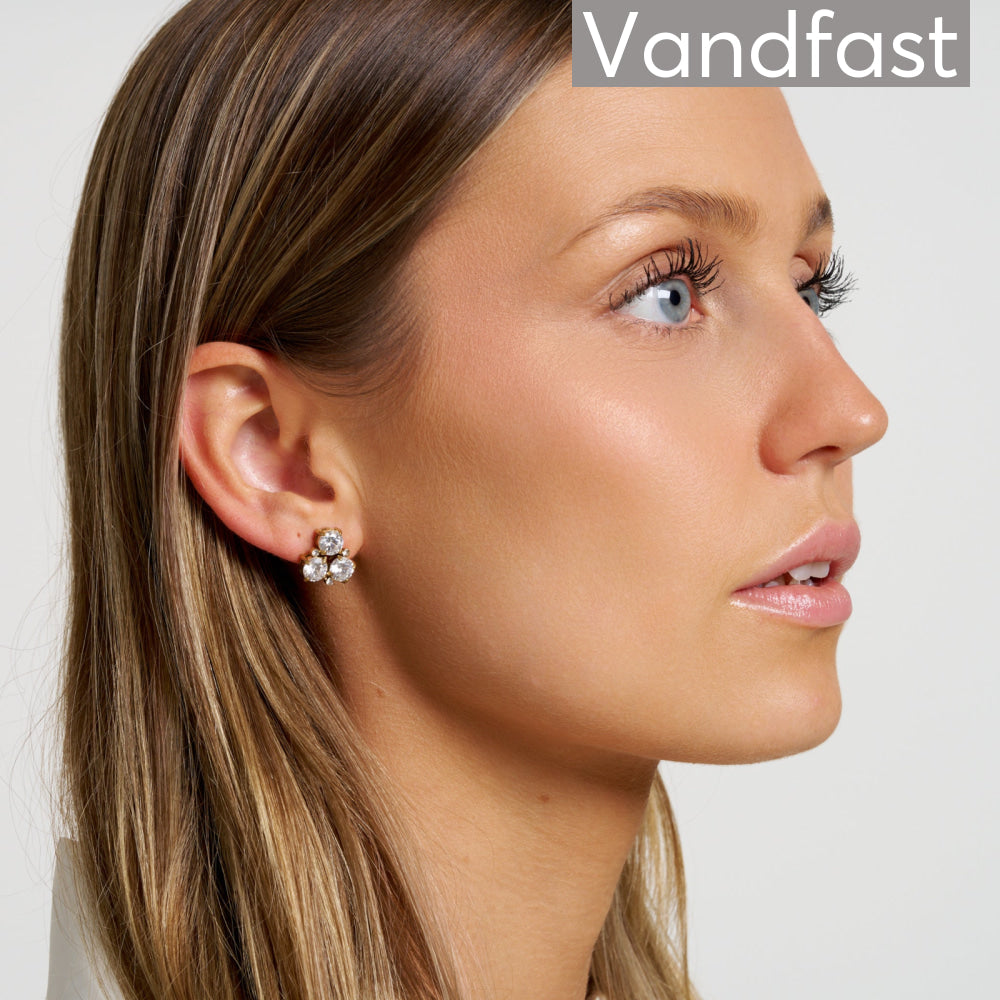 ANNEBRAUNER Third Time Øreringe 18K Guldbelagt