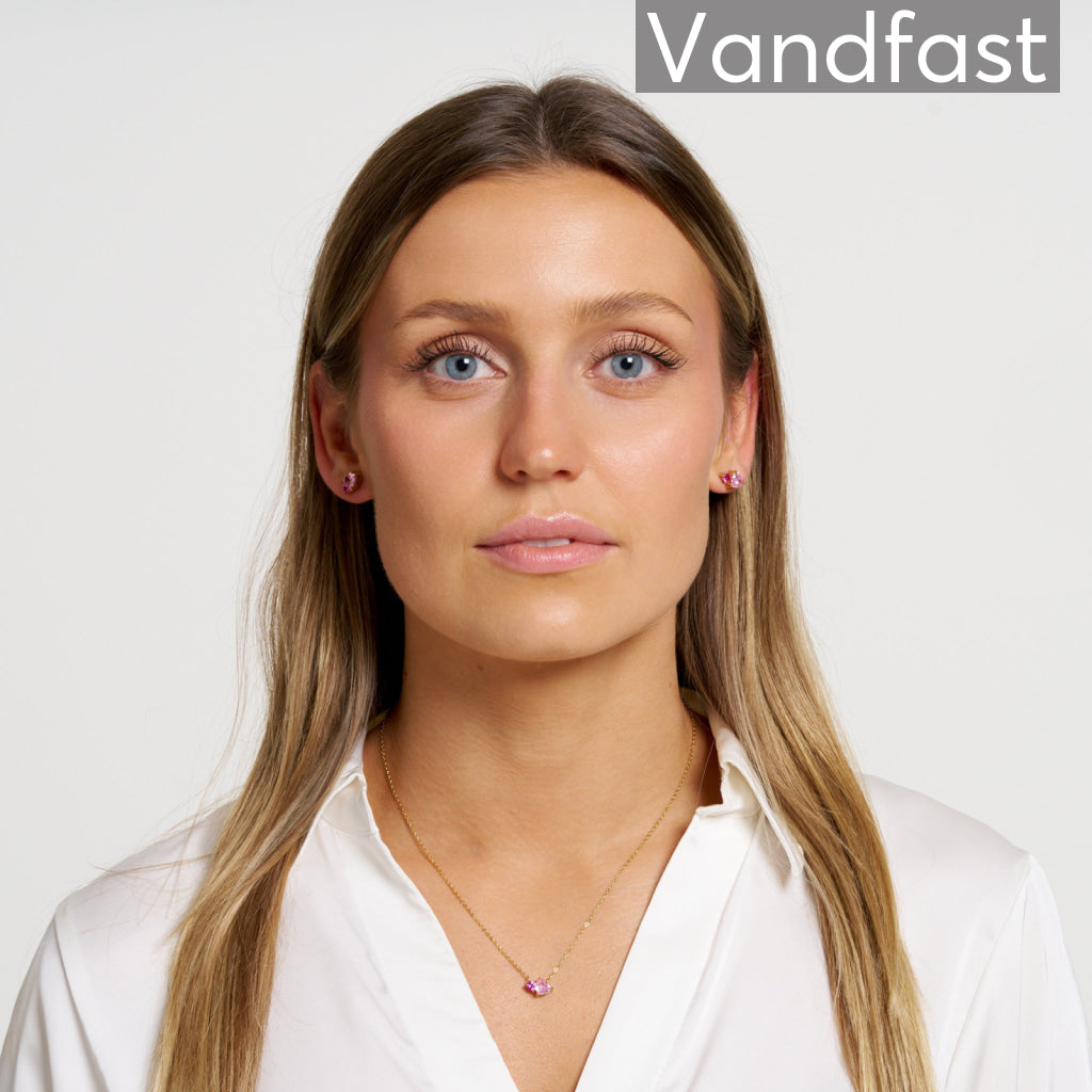 ANNEBRAUNER Venskabs Studs Øreringe 18K Guldbelagt