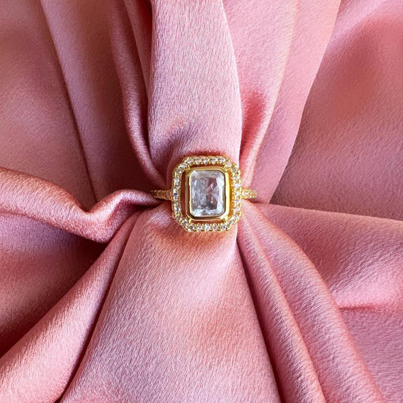 ANNEBRAUNER Square Princess Ring