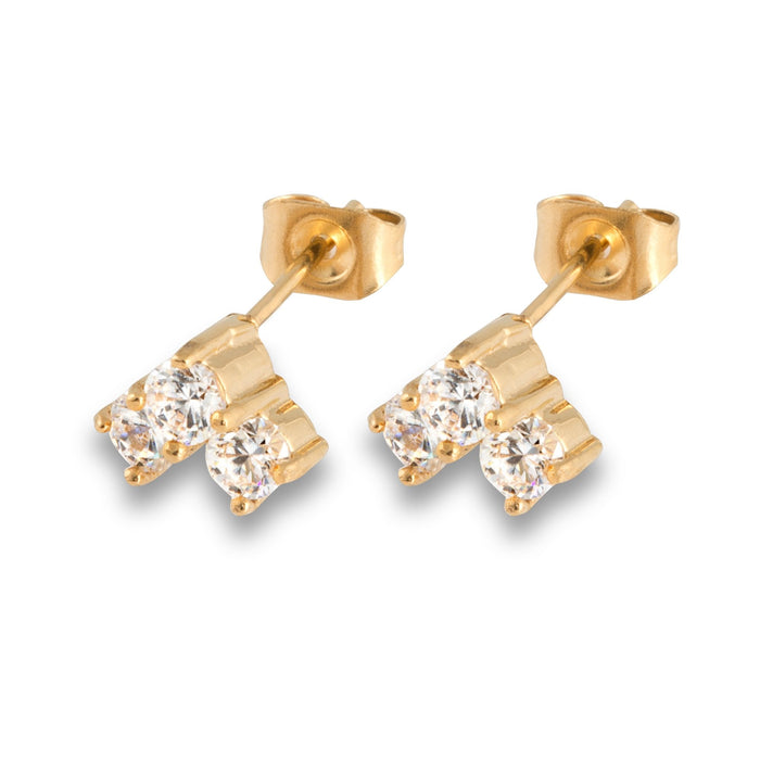 ANNEBRAUNER Solitaire 3 Princess Ørering