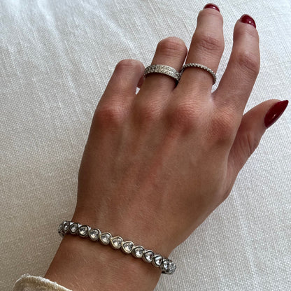 ANNEBRAUNER Heart Bangle Armbånd