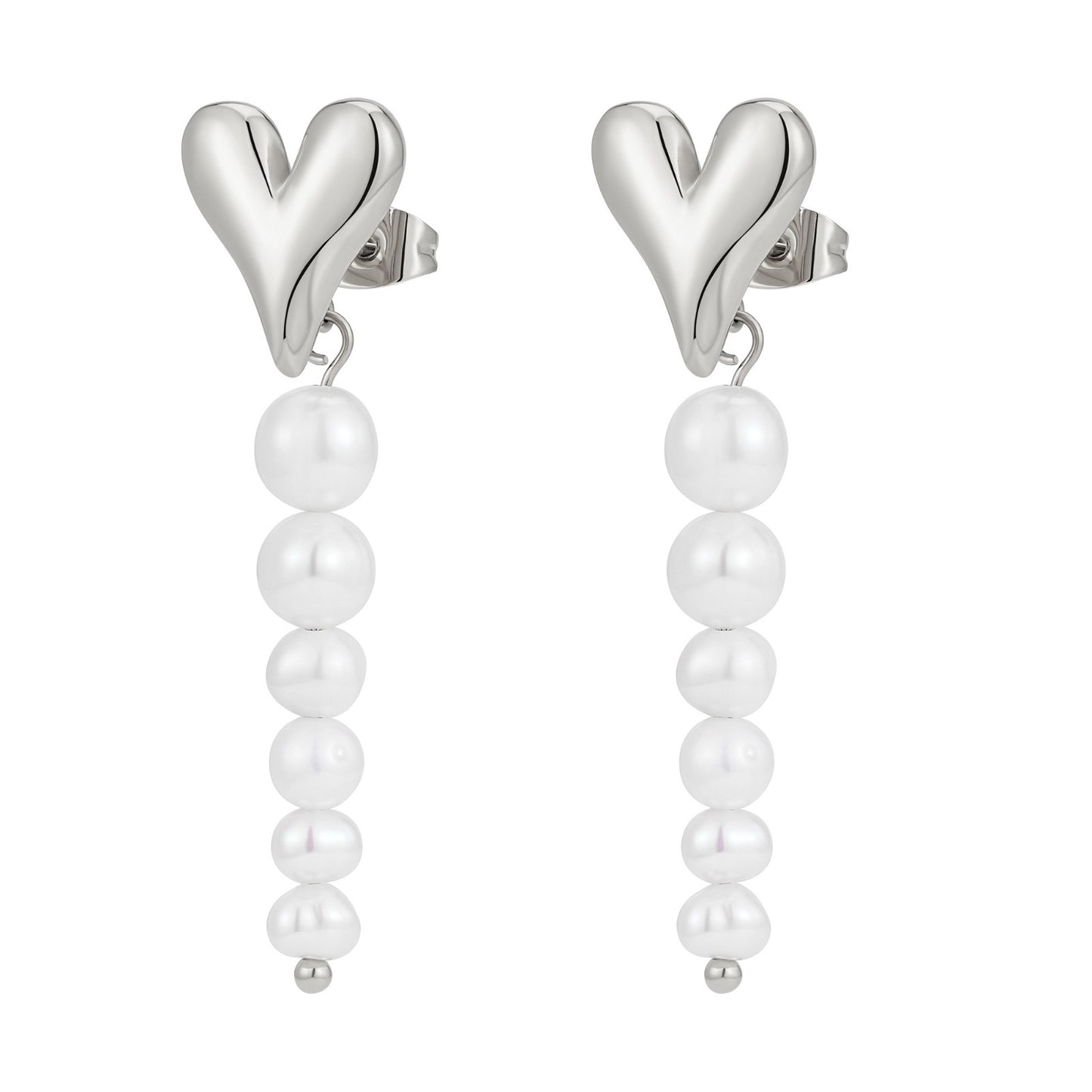 ANNEBRAUNER Pearl Love Diva Øreringe