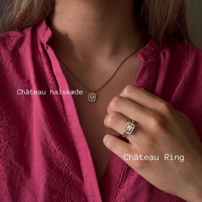 ANNEBRAUNER Château Ring 18K Guldbelagt