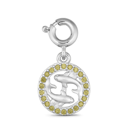 ANNEBRAUNER Pisces charm (Fisk Stjernetegn)