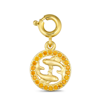 ANNEBRAUNER Pisces Charm (Fisk Stjernetegn)