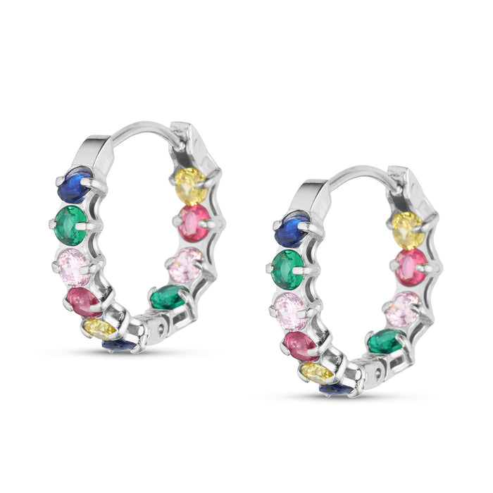 ANNEBRAUNER Colorful Estelle Creole Øreringe