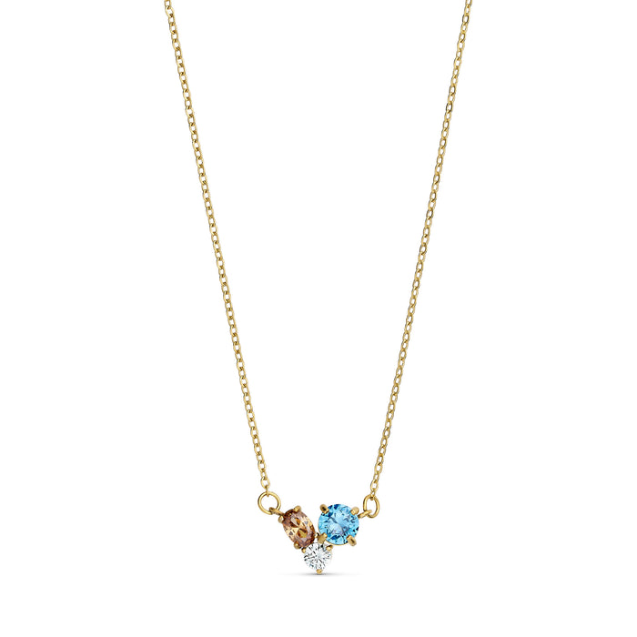 ANNEBRAUNER Chloé Halskæde 18K Guldbelagt