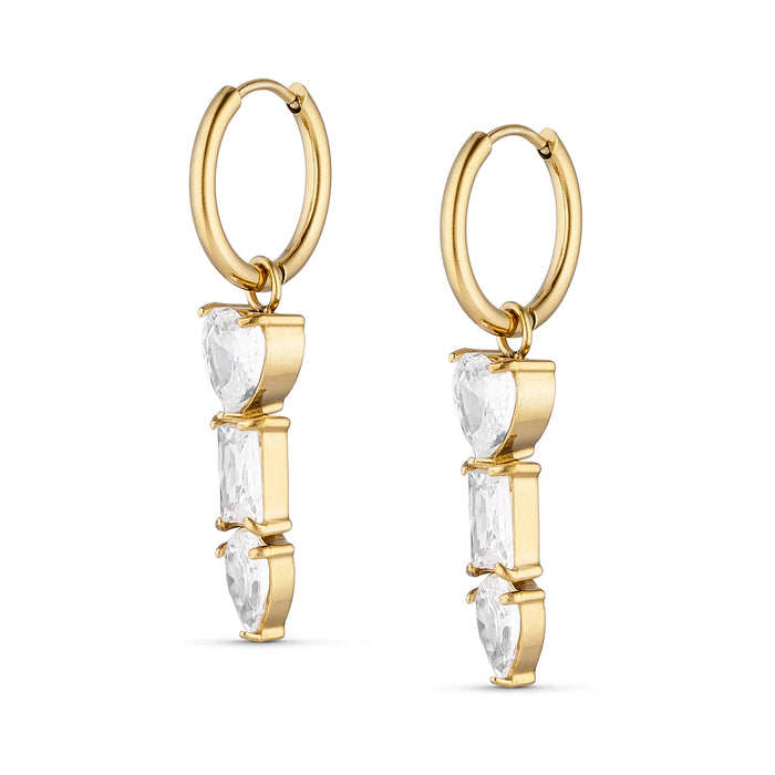 ANNEBRAUNER Stella Creoler 18K Guldbelagt