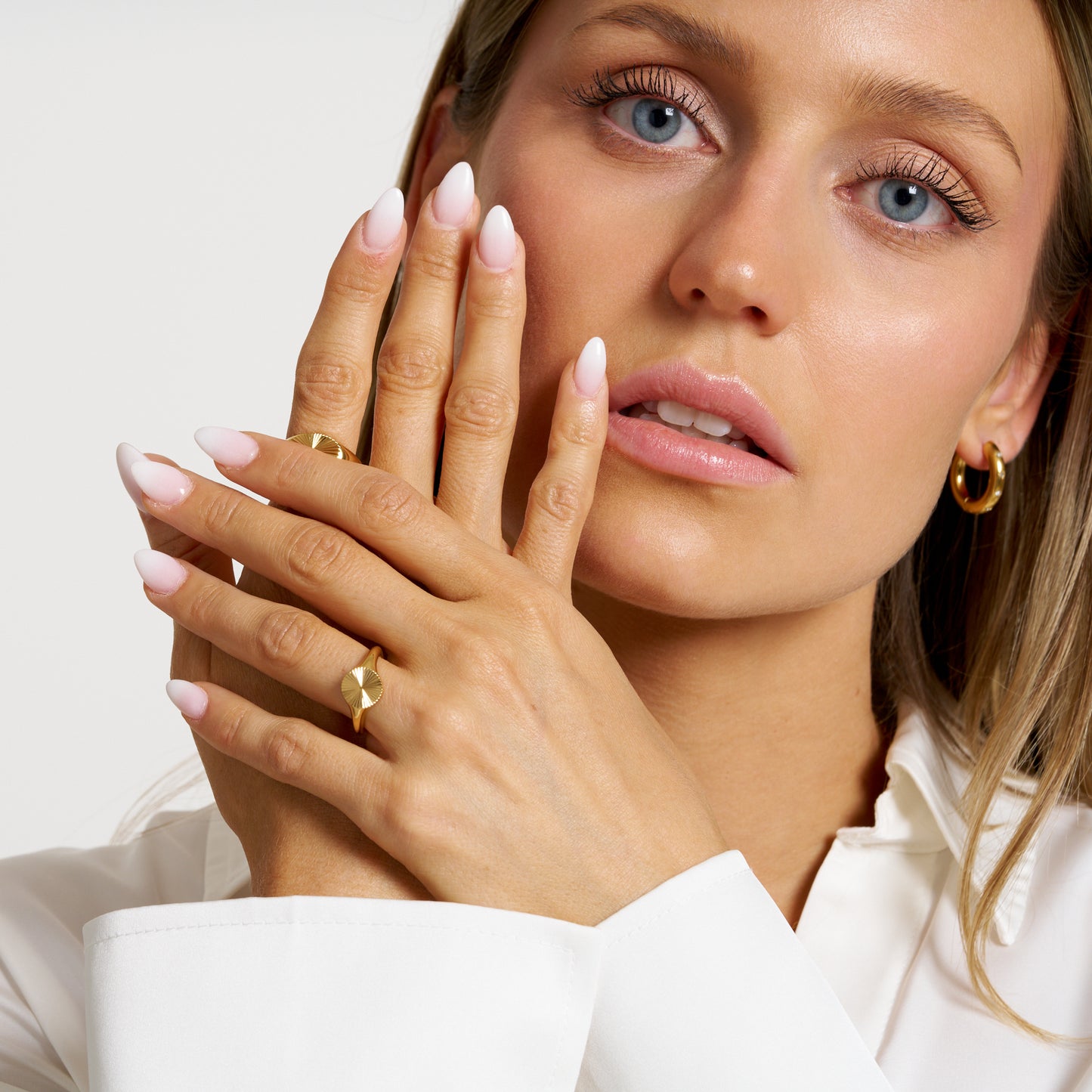 ANNEBRAUNER Sun Ring 18K Guldbelagt