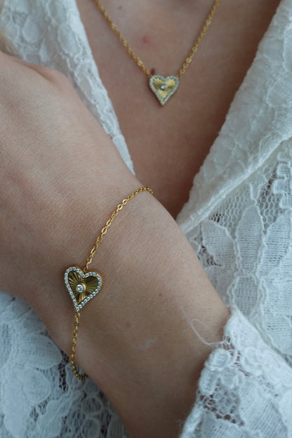 ANNEBRAUNER Valentins Box 18K Guldbelagt