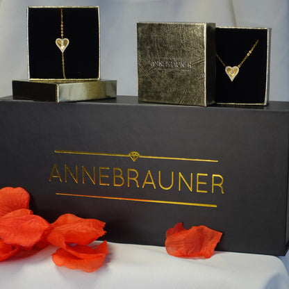 ANNEBRAUNER Valentins Box 18K Guldbelagt